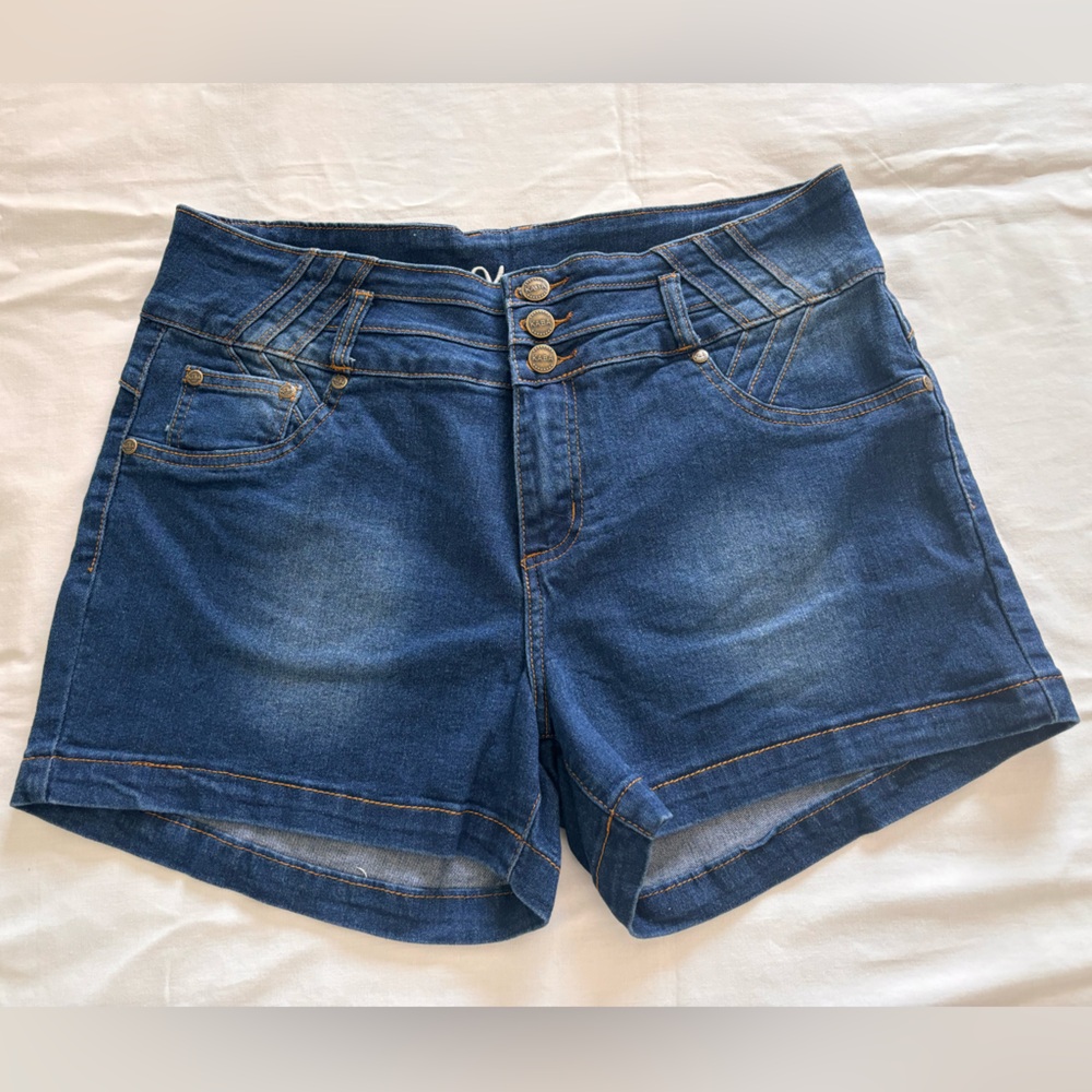 Kaba Fitted Junior Denim Shorts